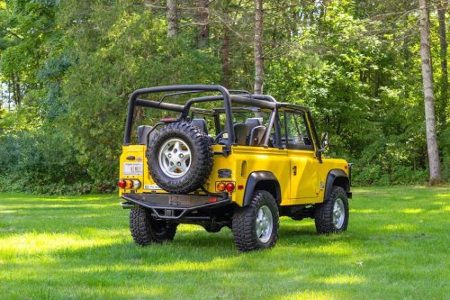 1997 Land Rover Defender 90 NAS Soft Top for Sale With 87,100 Miles