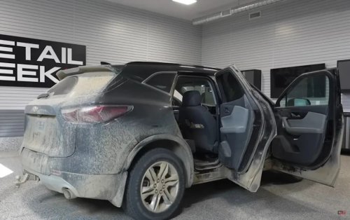 This Chevy Blazer Was So Filthy the Detailer Called It a “Disaster Level” Job — Watch the Stunning Transformation