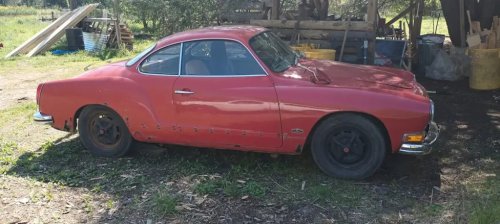 1972 Volkswagen Karmann Ghia Electric Conversion For Sale
