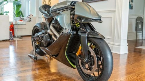 Aston Martin, Someone Tried to Auction Their Aston Martin Motorcycle. It Didn't Go Well