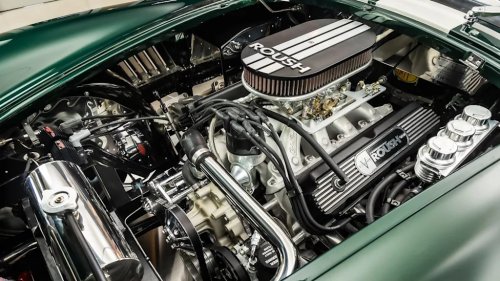 You Can Own This British Racing Green 1965 Shelby Cobra Replica With A Roush-Built 427 Engine