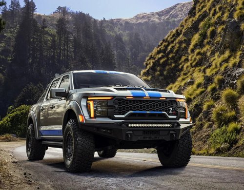 Ford, This 1,000 HP Shelby Ford Raptor R Comes With Dual Stripes and a Three-Year Warranty