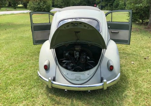 1959 1959 Volkswagen Beetle Deluxe Sunroof for Sale With 70,000 Miles