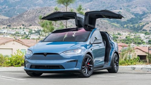 Someone Just Paid $146,000 For A Used Tesla Model X Plaid