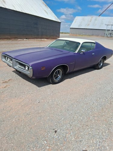 Oklahoma Seller Lists Plum Crazy 1971 Dodge Charger Barn Find With 77,042 Miles, Then Bids Hit $21,300 and the Reserve Still Isn't Met