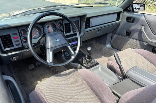 Ford, Ford Mustang, Ford Mustang GT, Ford GT, 1984 Ford Mustang GT Convertible for Sale With 37,000 Miles Shown
