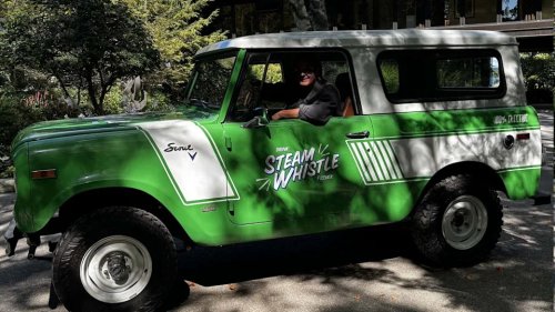 Scout, This 1970 Scout Sat In A Field For Years. Now It’s An EV With Its Original 4-Speed Manual