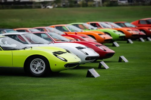 World’s Largest Gathering of Lamborghini Miuras Sees 43