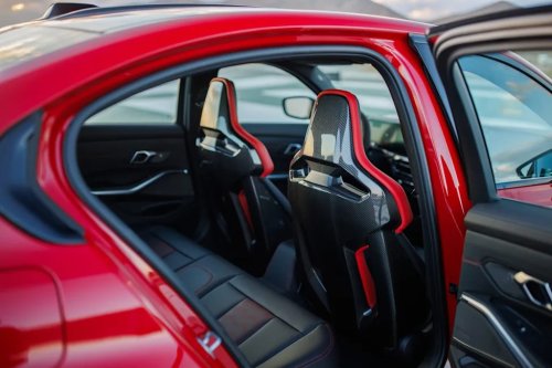 View Interior Photos of the 2027 BMW M3 CS Handschalter