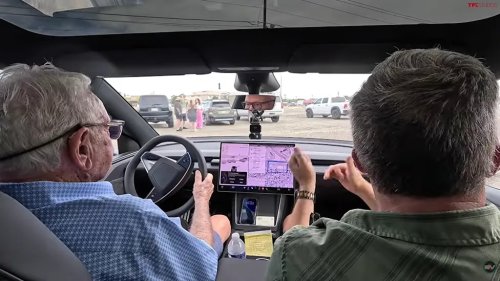 Tesla, Tesla Model Y, 98-Year-Old Says Mustangs Ain't Got A Chance Against His Tesla Model Y
