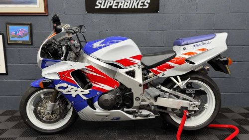 Honda, James May’s Honda Fireblade Is Up For Auction. And Captain Slow Clearly Has A Type