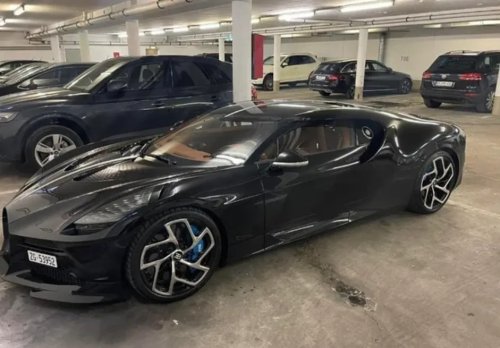 Bugatti, Bugatti La Voiture Noire, The $20 Million Secret: Why the Bugatti ‘La Voiture Noire’ Was Just Spotted in a German Parking Garage