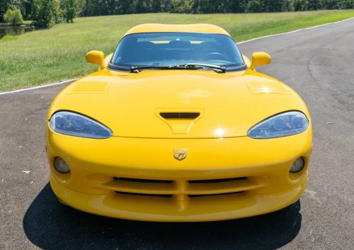 2001 Dodge Viper GTS for Sale With Just 733 Miles Shown