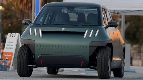 Tesla, Cybertruck, This Tiny Electric Pickup Can Tow More Than a Tesla Cybertruck