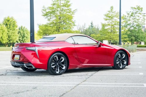 2026 Lexus LC 500 Convertible for Sale With 590 Miles