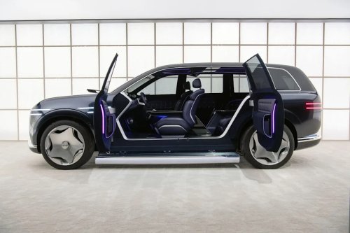 Genesis Confirms That the Upcoming GV90 Will Have Coach Doors Like a Rolls-Royce