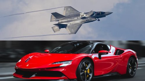 Ready, set, jet: Italy to pit F-35B fighter jet against Ferrari SF90 in ground race