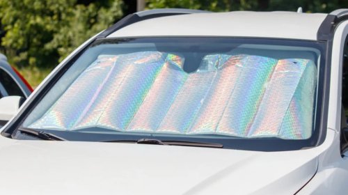 Do Sunshades For Car Windshields Actually Work & Keep Vehicles Cooler When Parked?