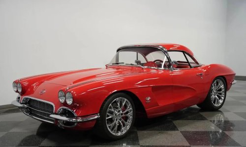 Chevrolet, Chevrolet Corvette, This LS3-Powered 1962 Chevrolet Corvette Restomod Blends Classic Style With Modern Corvette Performance from Hemmings Auctions