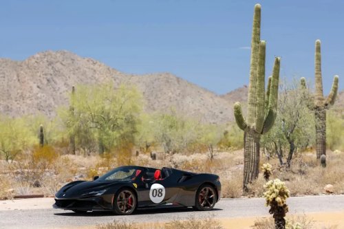 Ferrari, Ferrari SF90 Spider, The Real Story Behind This Ferrari SF90 Spider Isn't the Bid. It's the Atelier Plaque Between the Seats.