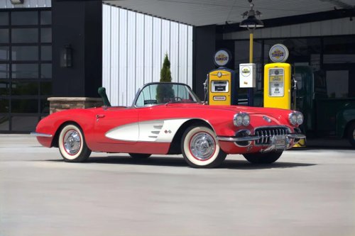 Here's Your Chance to Buy George Strait's Signet Red 1958 Corvette