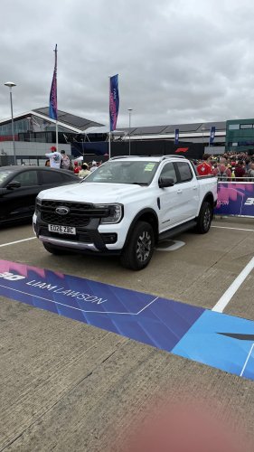 Here’s a Peek at the F1 Drivers’ Parking Lot in Silverstone