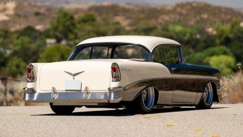 Chevrolet, This Stunning 1956 Chevrolet Bel Air Restomod Could Be Yours... If You Have Deep Pockets