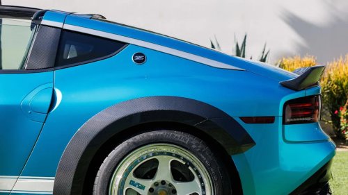 Teal Paint and a T-Top Roof: The Nissan Z Kaze Concept Is All About Nostalgia