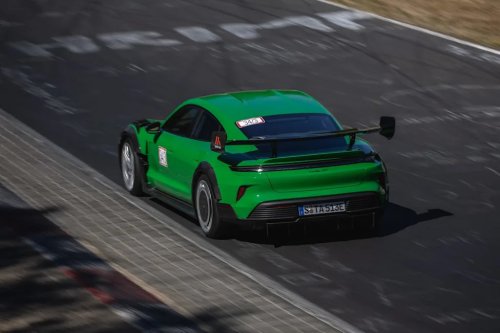 We Take Porsche’s 1019-HP EV Track Monster to the Nürburgring