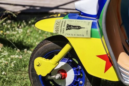 Famous Paul Weller ‘Stanley Road' Lambretta Heads to Auction