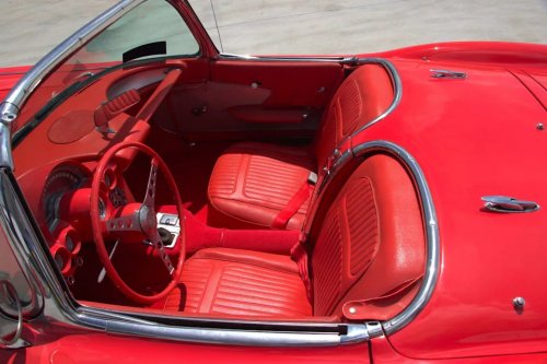 Here's Your Chance to Buy George Strait's Signet Red 1958 Corvette