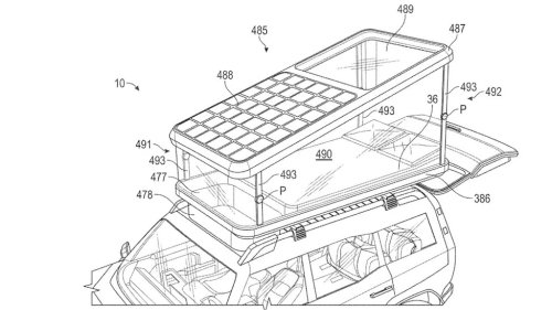 Would You Sleep Inside Your Ford Bronco? This Patent Makes a Strong Case.