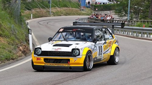 Toyota, The Custom 10,000-RPM V8 in This Toyota Starlet Is Just Plain Ridiculous