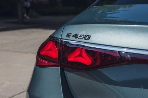 See Exterior Pics of the 2026 Mercedes-Benz E450