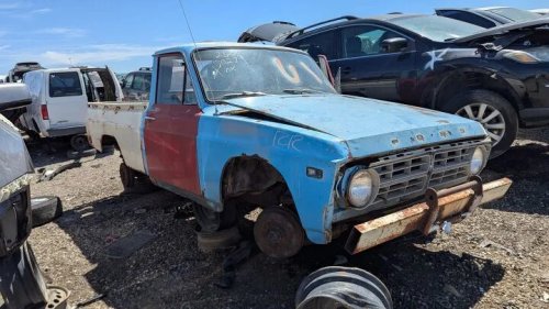 Junkyard Find: 1974 Ford Courier with Cologne V6 swap