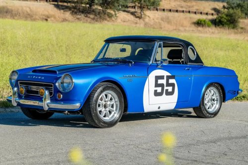 How This Guy Scored the Ultimate Accessory to His Datsun Roadster: A Factory Hot Wheels