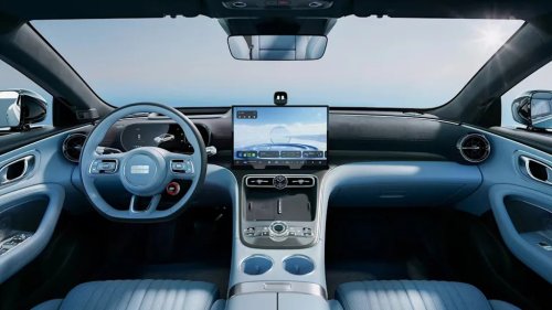 Geely, Geely’s New EV Sedan Packs 578 HP, Lidar And A Built-In Fridge