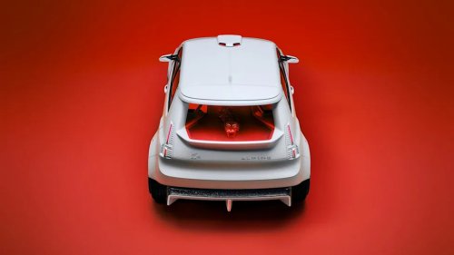 This Wild Hot Hatch Has Angry Red Crocodiles Swimming on the Hood Thanks to a Collab with Lacoste