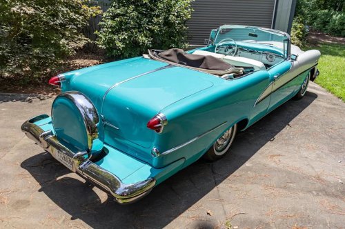 1955 Oldsmobile Starfire 98 Convertible for Sale With 7,900 Miles Shown