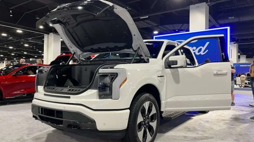 Ford Patented a Hood That Folds Into a Workbench. It Still Has to Crumple.