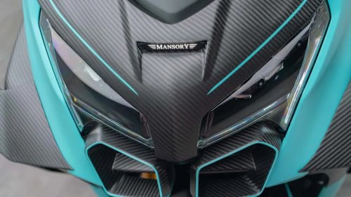 Yamaha's TMAX Scooter Gets A Mansory 'Luxury' Makeover, And Winglets For Days
