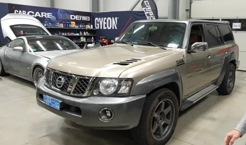Watch This 1300 HP Nissan Patrol SUV Destroy Its Third Gear During a Scary Lap at the Nürburgring
