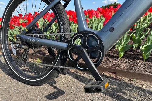 Riding this comfortable e-bike won’t drain your energy or your wallet