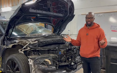 YouTuber Bought a Totaled $140K EV for $4,100—Then Lucid’s Lawyers Reached Out