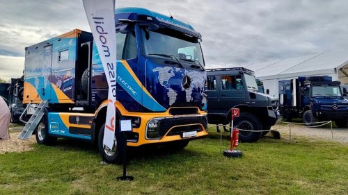Mercedes, Electric Mercedes motorhome targets 621-mile range