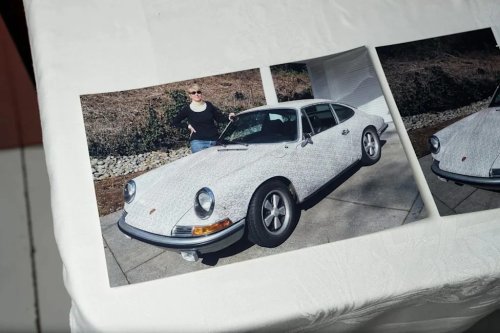 Famous Artist Who Created This Lace-Patterned 1967 Porsche 911S Just Bought It Back