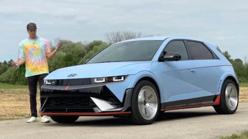 The Hyundai Ioniq 5 N Has A Range Problem. Smaller Wheels Helped A Lot