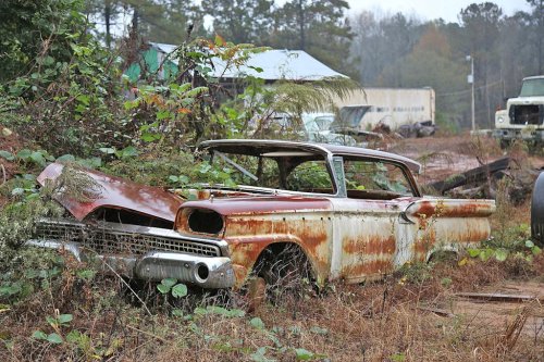 Some Interesting Junkyard Finds at Collins Auto Salvage in Auburn, Georgia