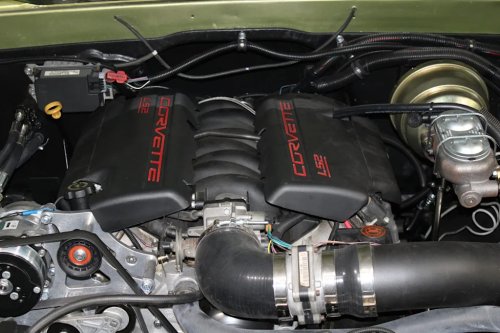 1972 Chevrolet Suburban LT At Carlisle Auctions Is An LS2-Swapped Family Hauler