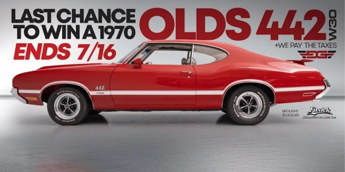 Oldsmobile, Win a Fully Restored 1970 Oldsmobile 442 W30 in the Dream Giveaway